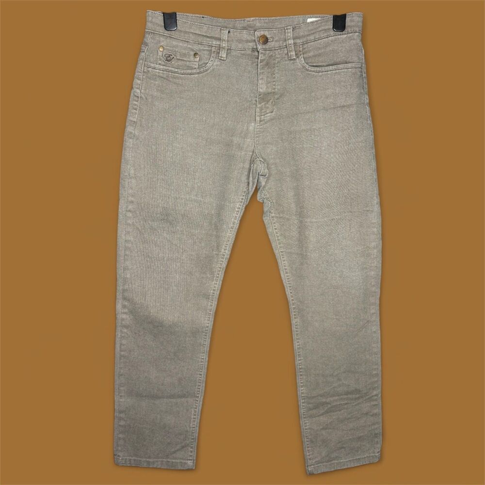 English Laundry Men's Tan Chino Pants Straight Leg Denim Classic Workwear 32x30